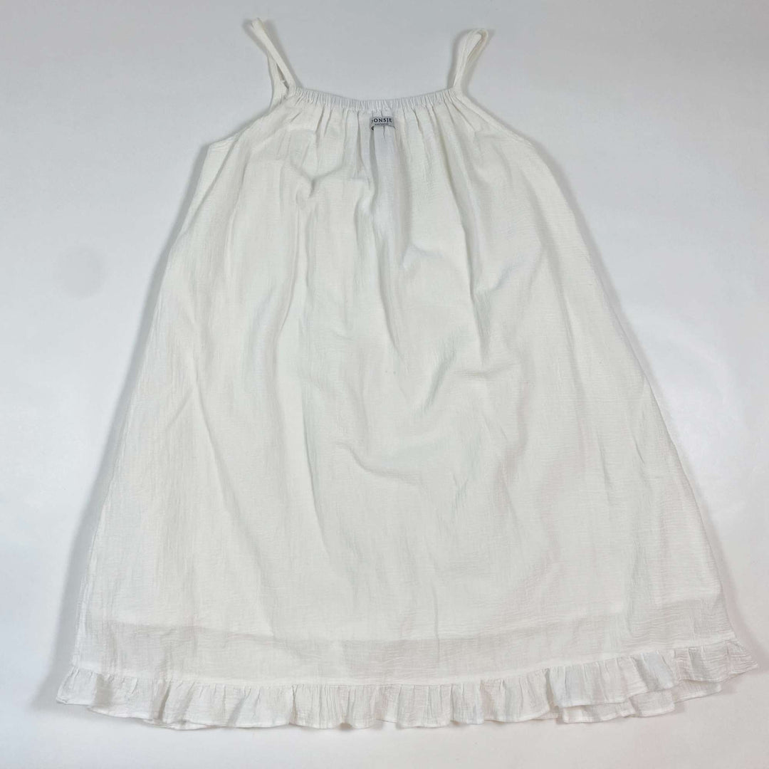 Donsje white summer slip dress 5-6Y 2