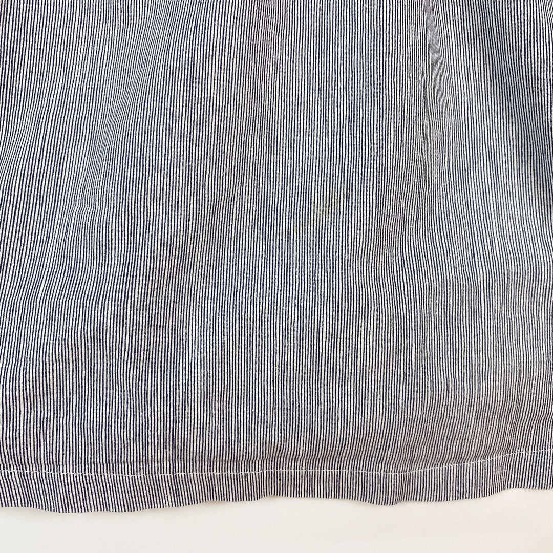 Popolino fine stripe organic cotton cutout summer dress 122-128/6-8Y 2