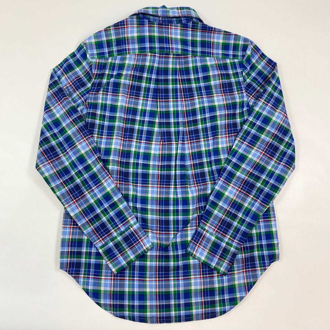 Ralph Lauren blue/green checked button down shirt Second Season 8Y 3