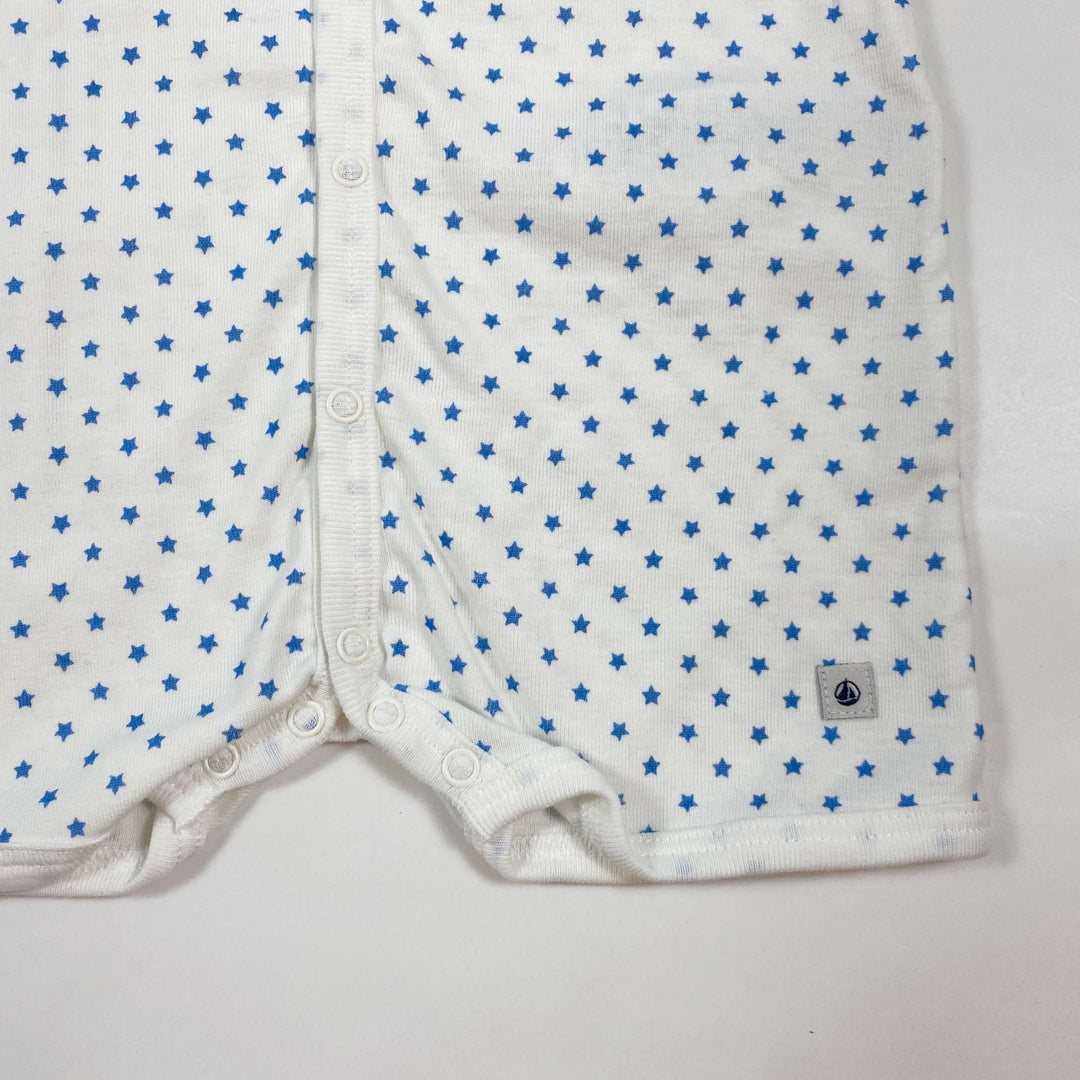Petit Bateau star print organic cotton short pyjama Second Season diff. sizes 2