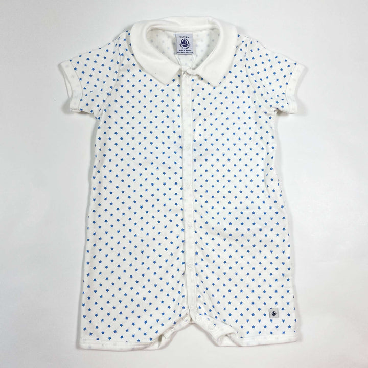 Petit Bateau star print organic cotton short pyjama Second Season diff. sizes 1