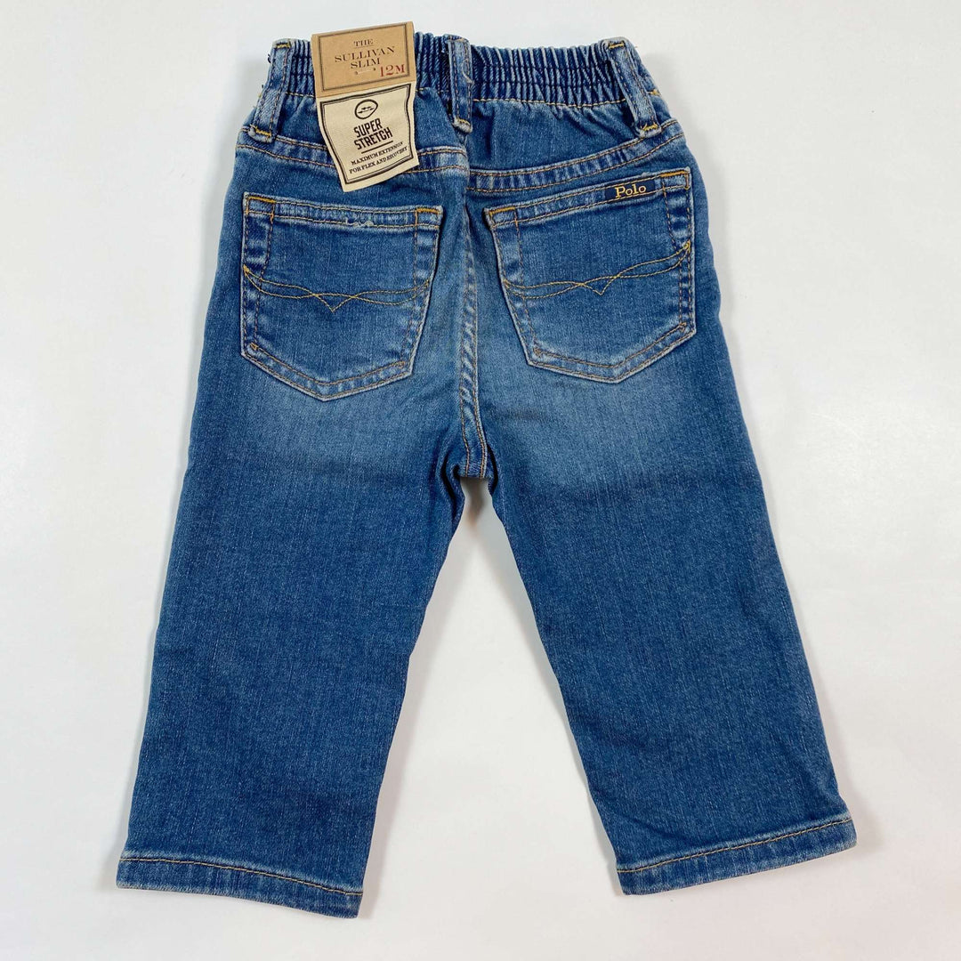 Ralph Lauren Sullivan slim blue jeans Second Season 12M 3