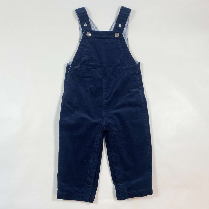 Jacadi navy dungarees 18M/81 1