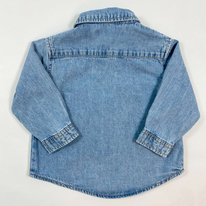 Zara denim shirt 9-12M/80 2