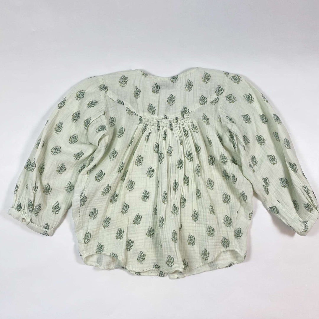 Zara paisley print muslin blouse 7Y/122 3