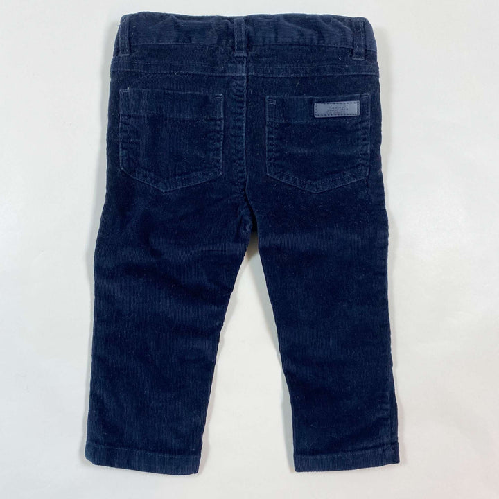 Jacadi navy corduroy trousers 12M 2