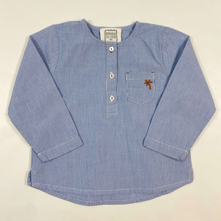 Bonheur du Jour blue striped shirt 18M/86 1