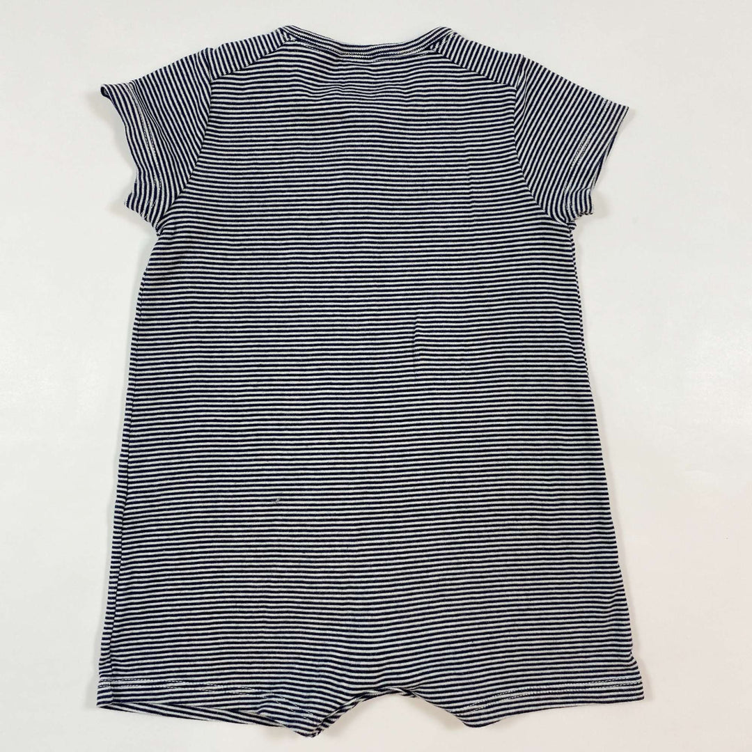 Petit Bateau navy striped short pyjama 18M/81 3