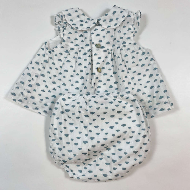 La Coqueta cloud print baby set 3M 3