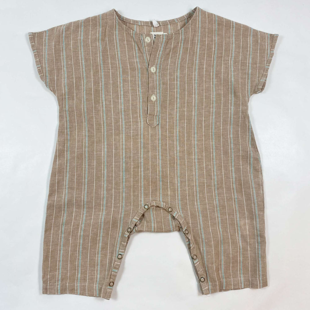 Nico Nico striped cotton jumpsuit 9-12M 1