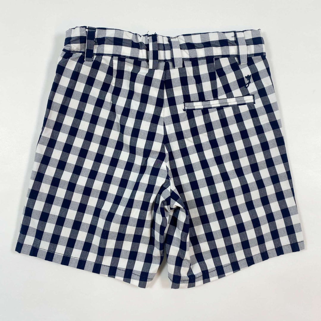 Jacadi blue checked shorts 5Y/110 2