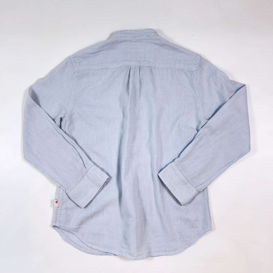 AO76 light blue grandpa collar shirt 8Y 2