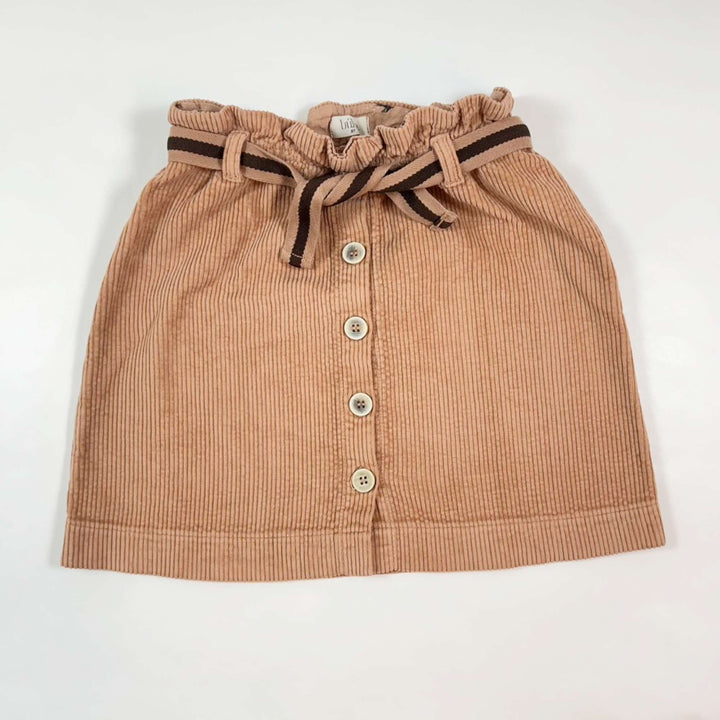 Búho terracotta cord skirt 8Y 1