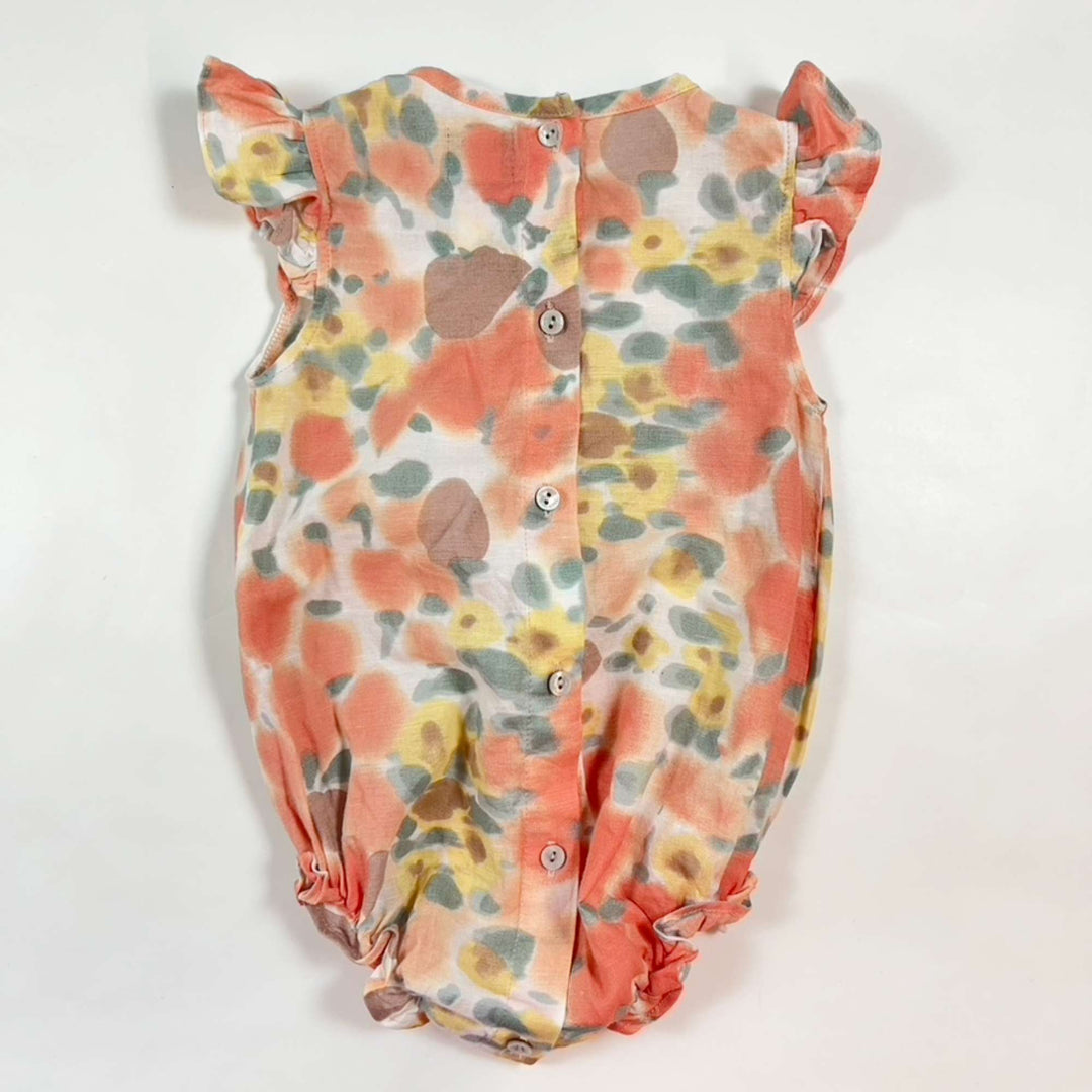 Tocoto Vintage coral romper 12M 2