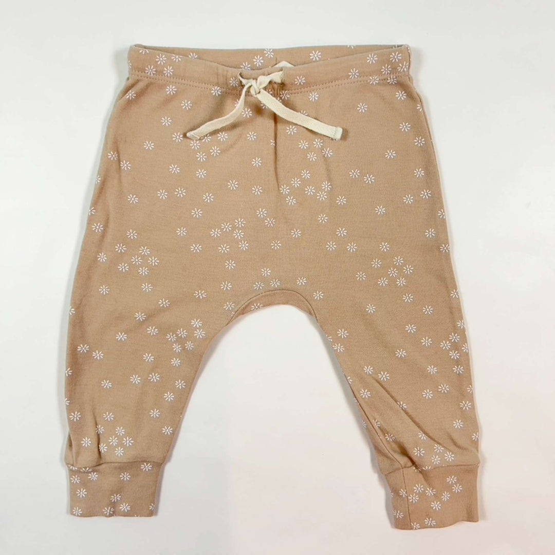 Quincy Mae dusty pink drawstring pant 12-18M/80cm 1