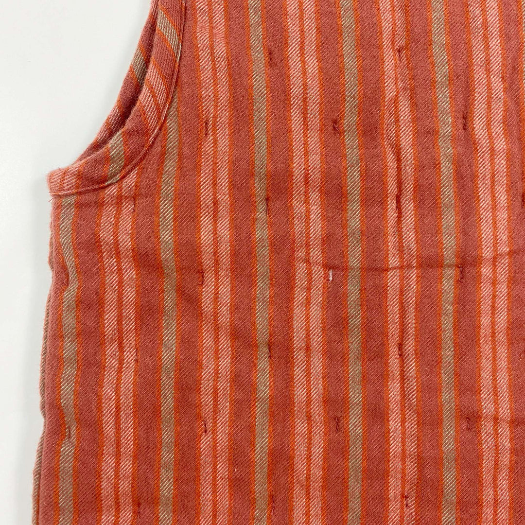 Serendipity Organics striped brushed cotton vest 104/4Y 4