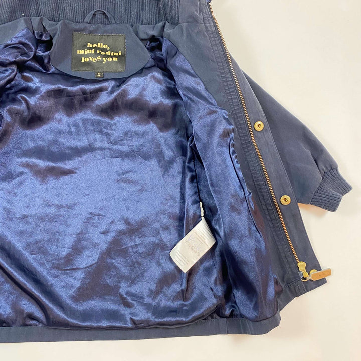 Mini Rodini navy Pico jacket 92/98 2