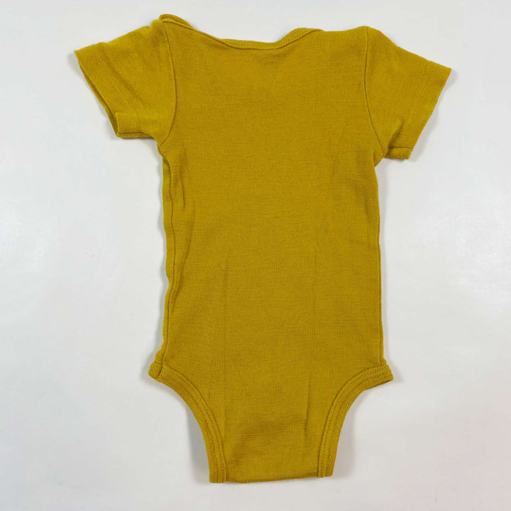 Engel mustard wool silk body 62/68 2