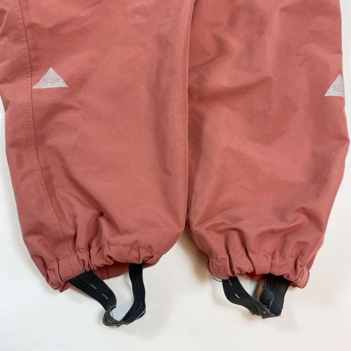 Töastie dusty pink waterproof wind shell jacket and pants set 3-4Y 6