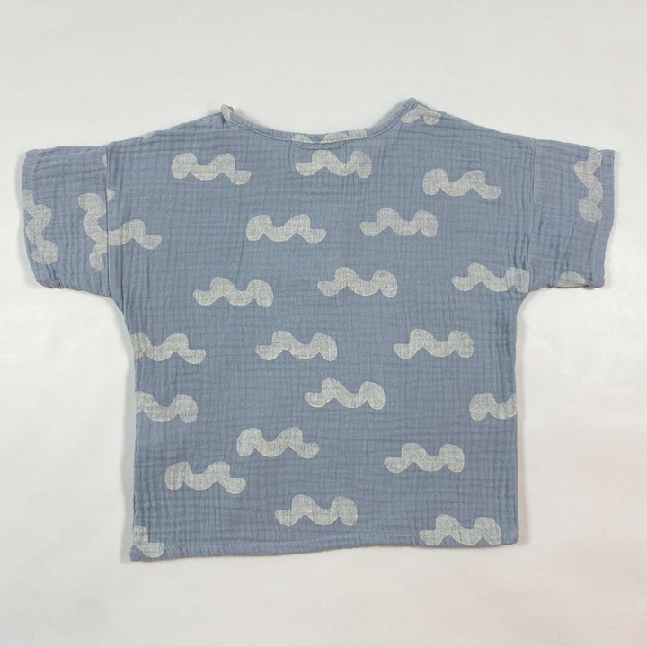 Bobo Choses waves all over muslin shirt 9M/74 2