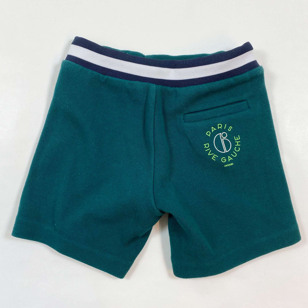 Jacadi green sweatshorts 5Y/110 2