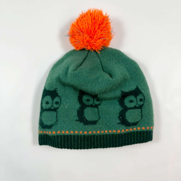 Namuk green logo beanie with reflective pom pom S/M 1