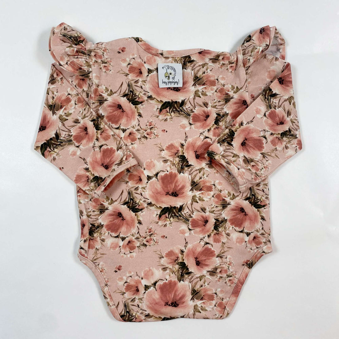 Hey Popinjay! pink floral body 68/74 3