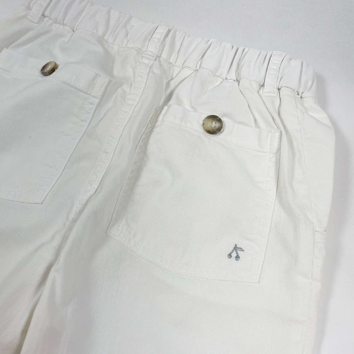 Bonpoint white cotton trousers Second Season 10Y 3