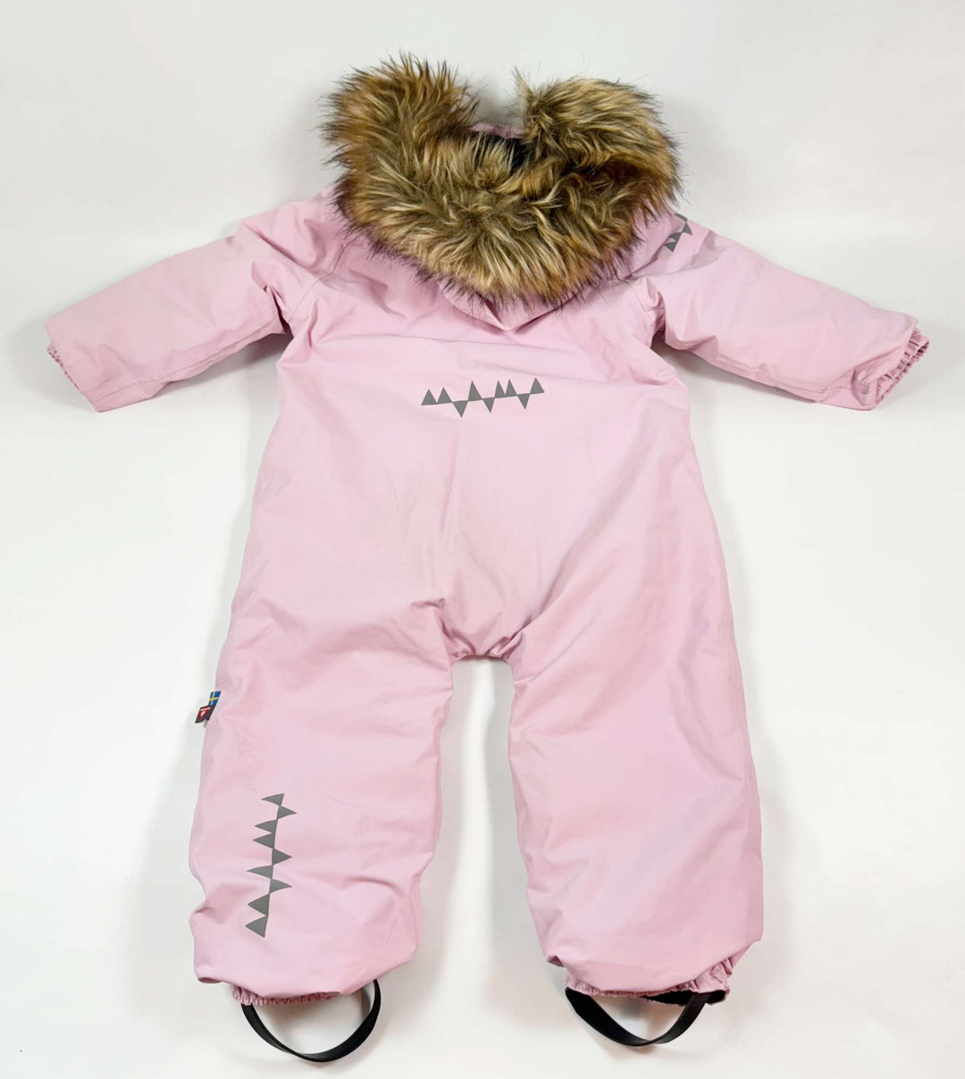 Isbjörn pink water proof snow suit 86 4