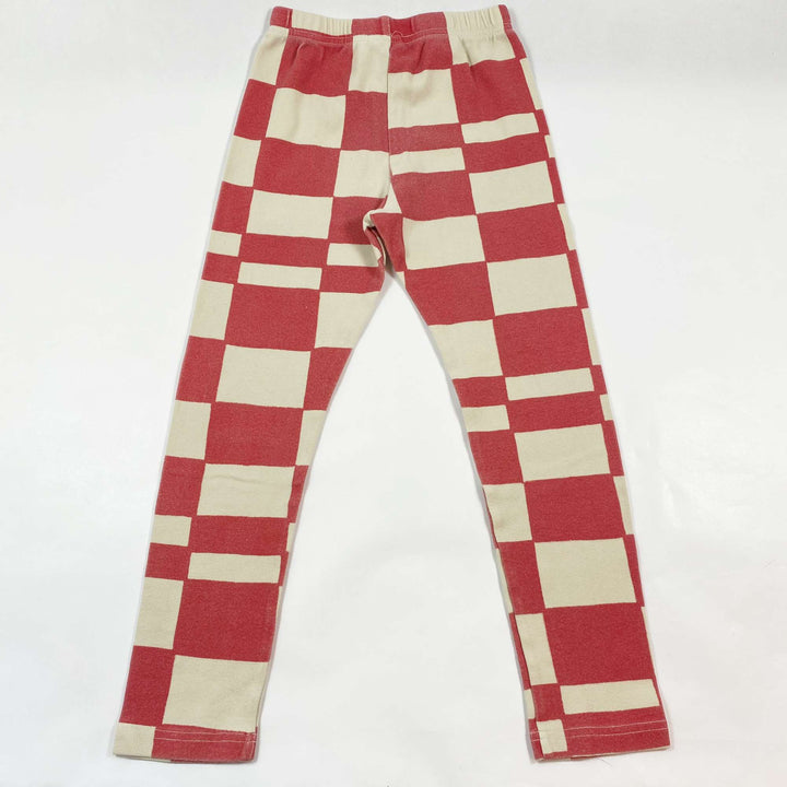 Jelly Mallow checker-board leggings 8-9Y/130 3