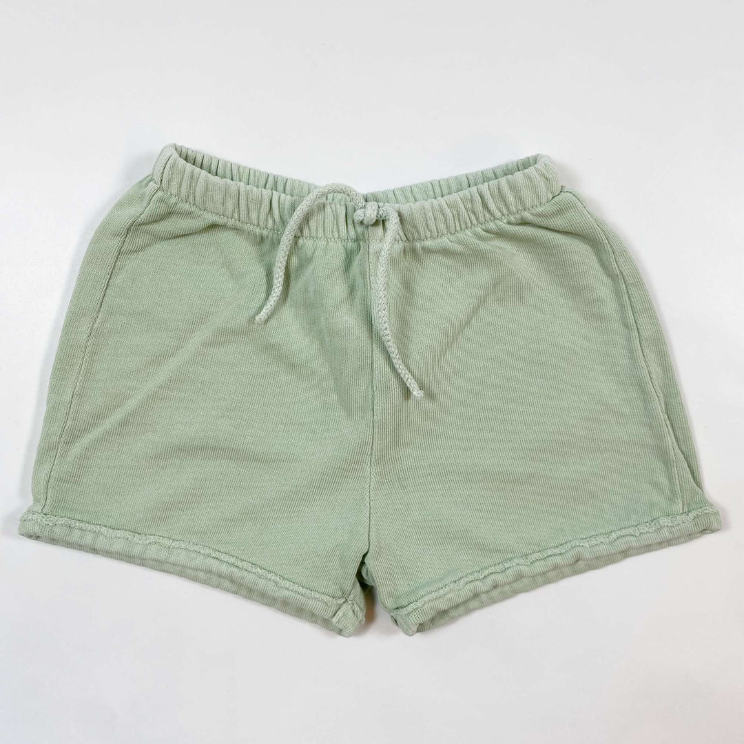 Play Up pistachio sweat shorts 3M 1