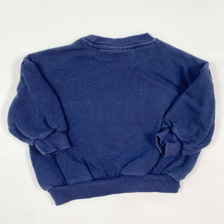 Mini Rodini navy Albatros sweatshirt 12-18M 2