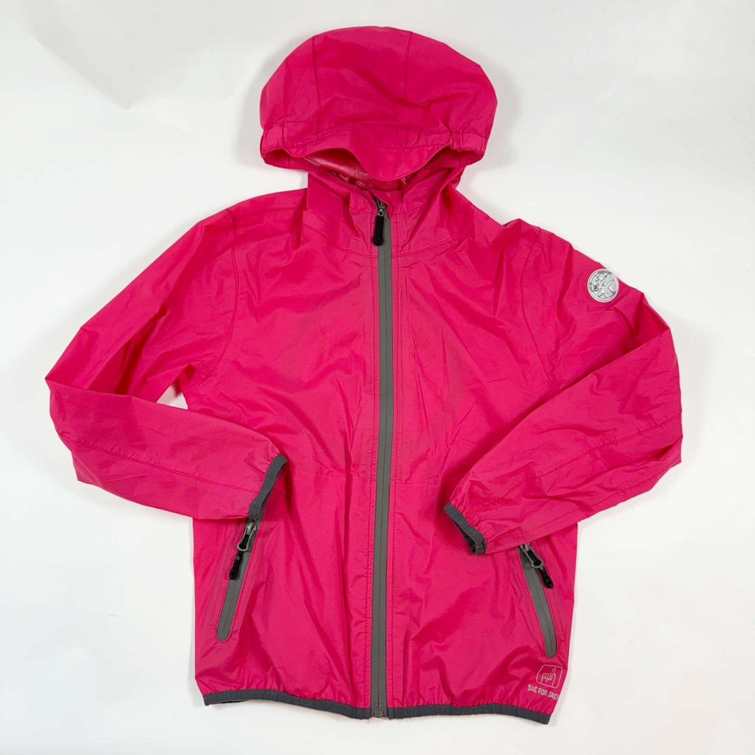 Rukka pink lightweight, packable Shelter rain jacket 128 1