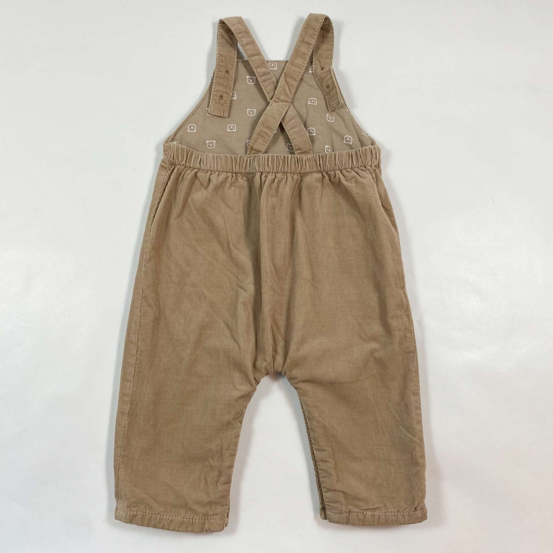 Bout'chou corduroy dungarees 6M 2