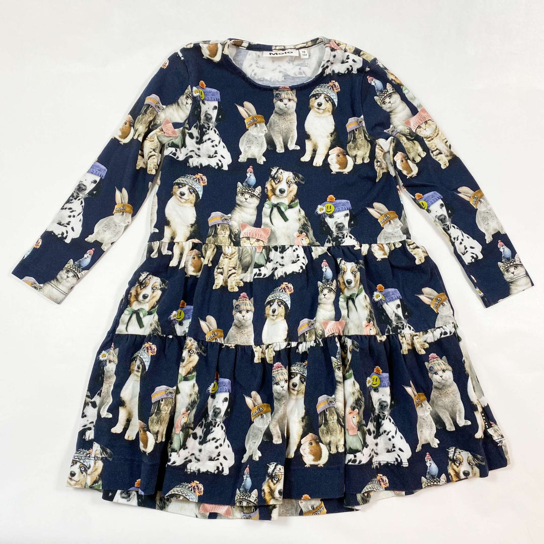 Molo dog print skater dress 98/104 1