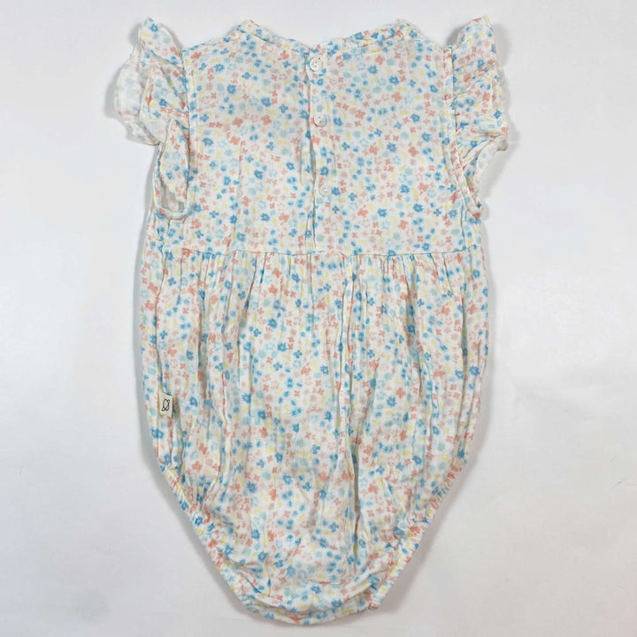 My Little Cozmo pastel floral muslin romper 24M 4