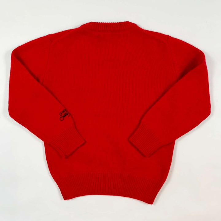 MC2 Saint Barth red Snoopy Christmas pullover 4Y 2