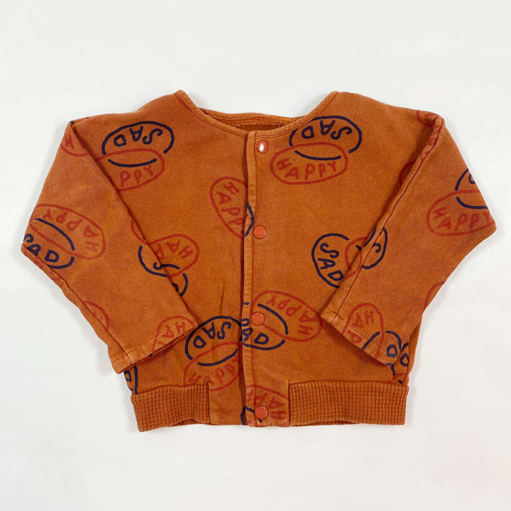 Bobo Choses Happy/Sad sweat jacket 12-18M/80 1