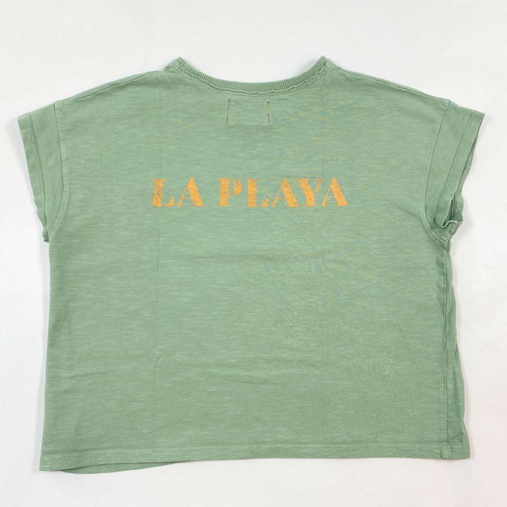 Piupiuchick green La Playa t-shirt 6Y 2