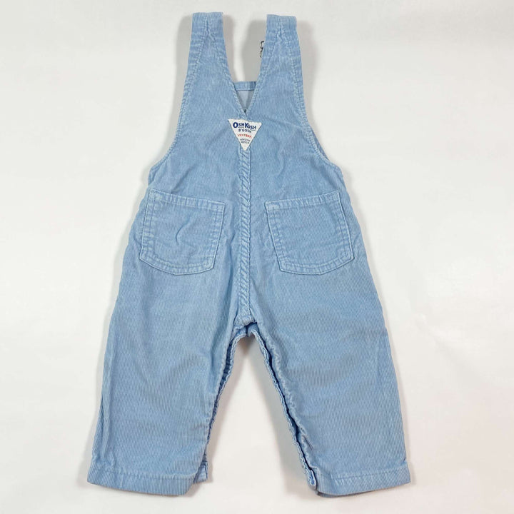 Oshkosh B'gosh light blue cord dungarees 6-9M 3