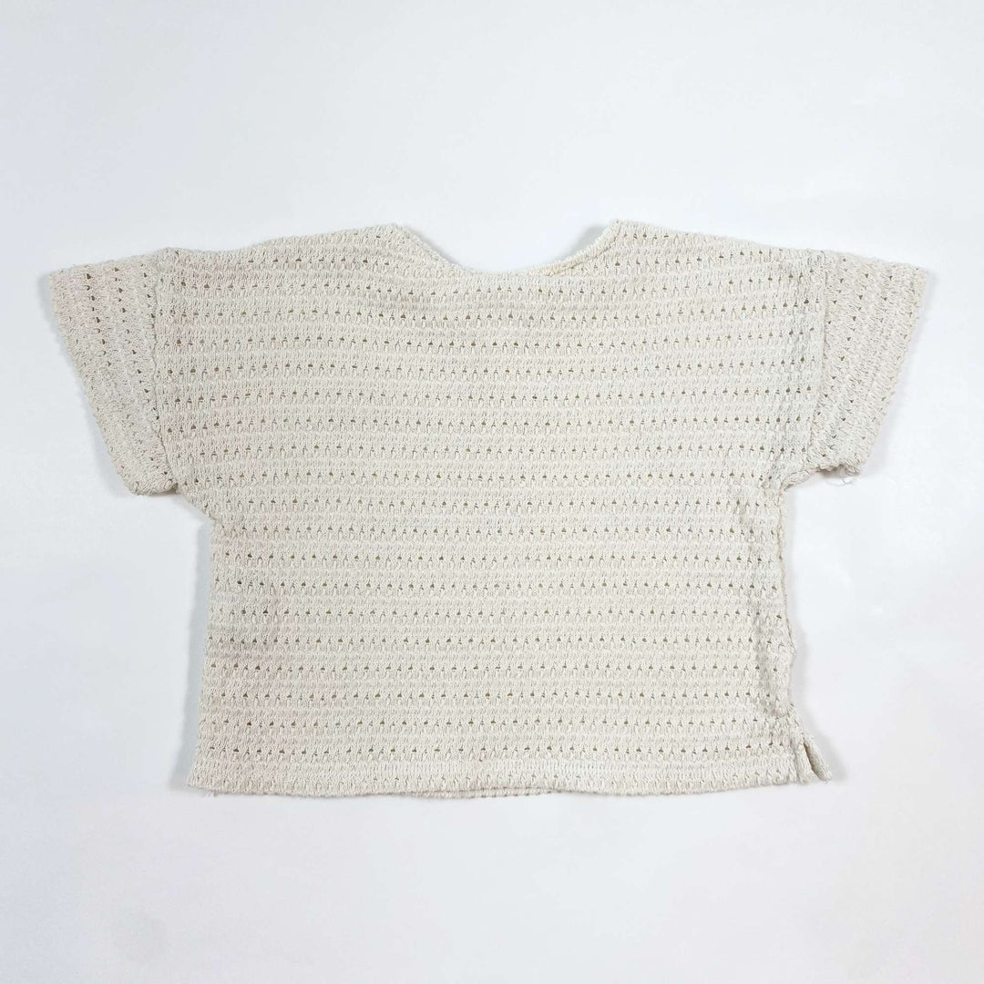 Zara J'adore la Mer knit top 3-4Y/104 2