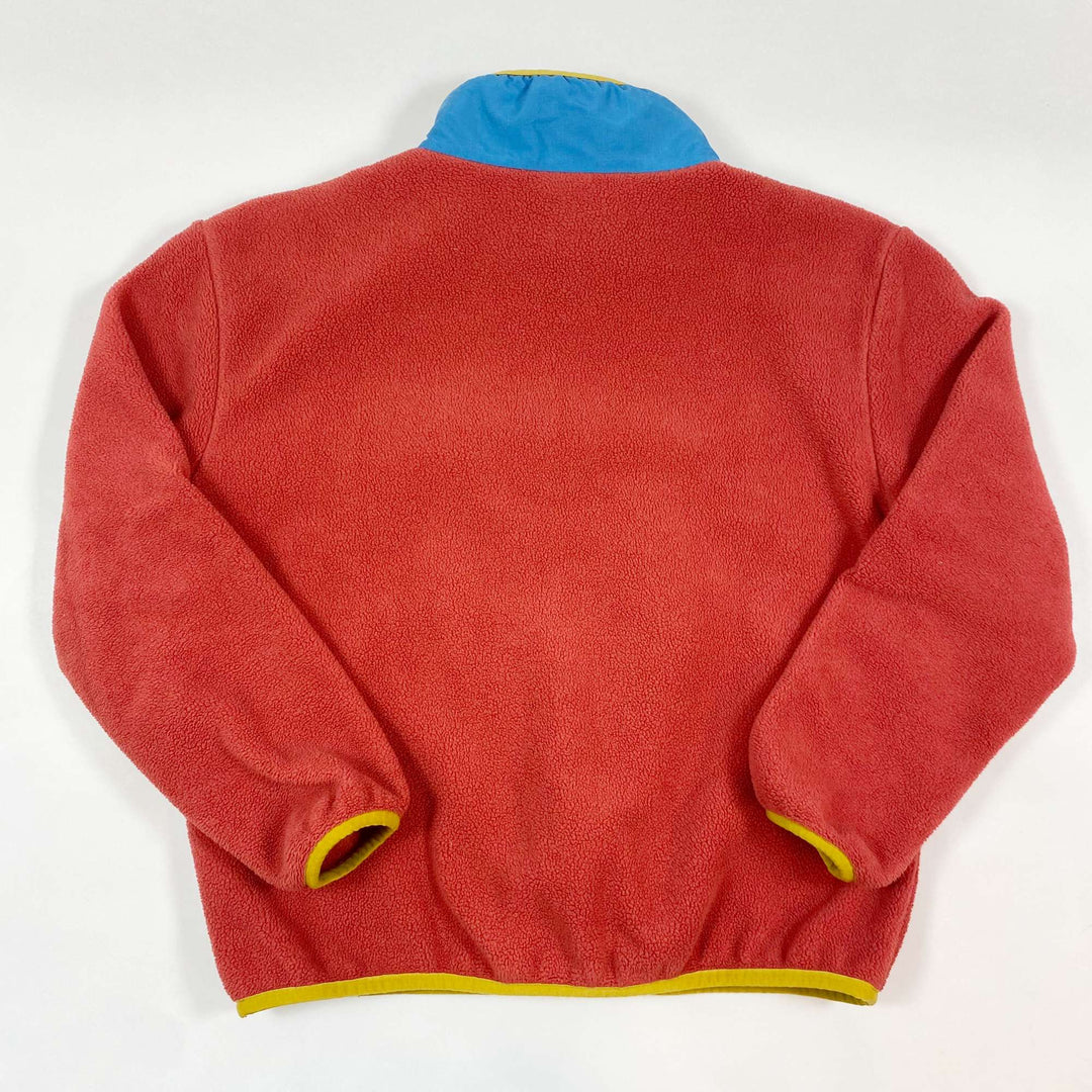 Patagonia colour block zip fleece jacket S/7-8Y 2