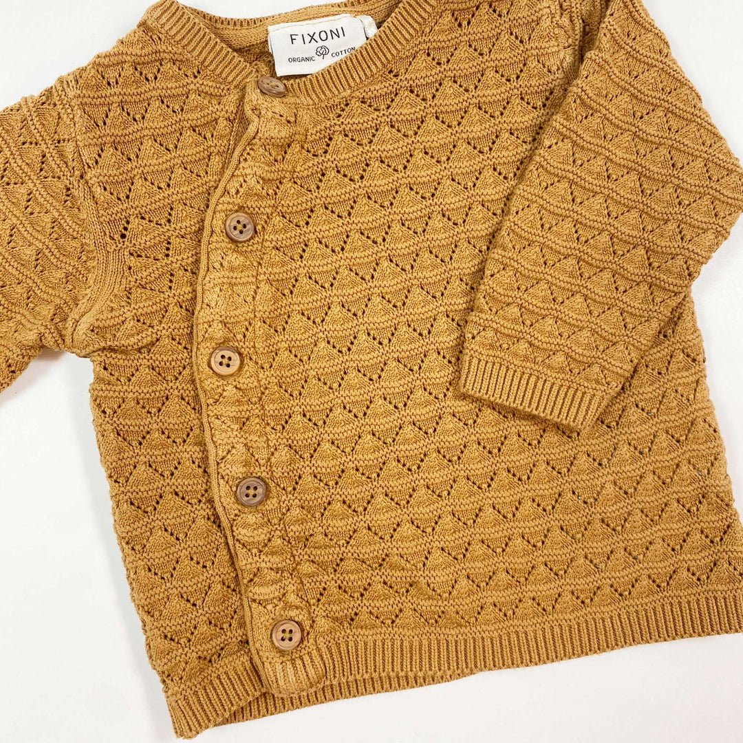 Fixoni camel knit sweater 3M/62 2