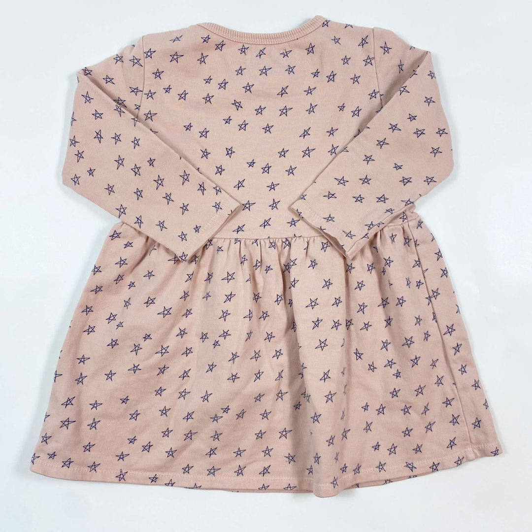 Bobo Choses pink scribble star dress 12-18M/80 2