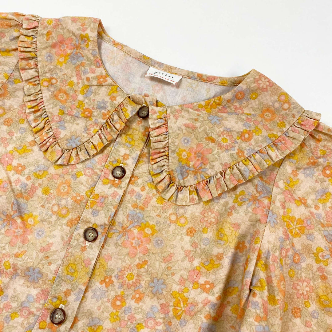 Morley floral collar blouse 6Y 2