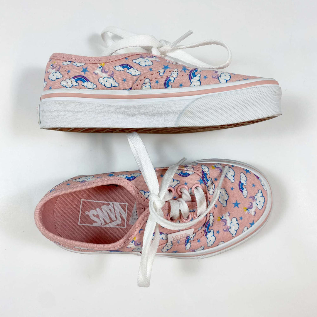 Vans rainbow & unicorn sneakers 27 1