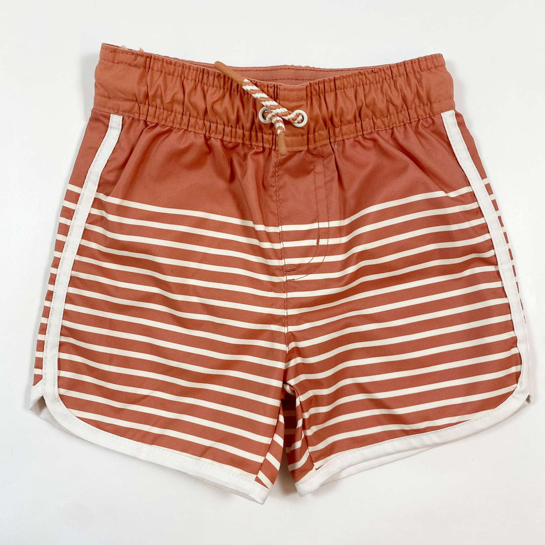 Cat & Jack terracotta swim shorts 2Y 1