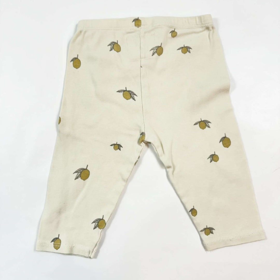 Konges Slojd lemon leggings 0-1M/56 3