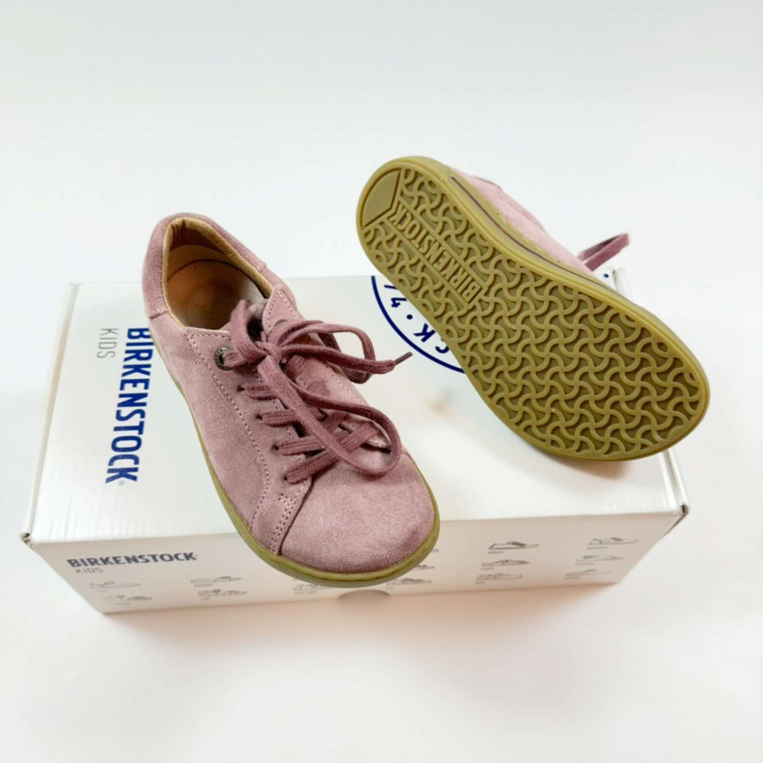 Birkenstock lavender blush Porto suede sneakers 28 3