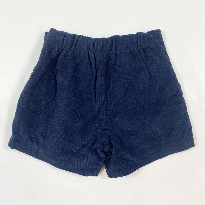 Laranjinha navy corduroy shorts 5Y 2